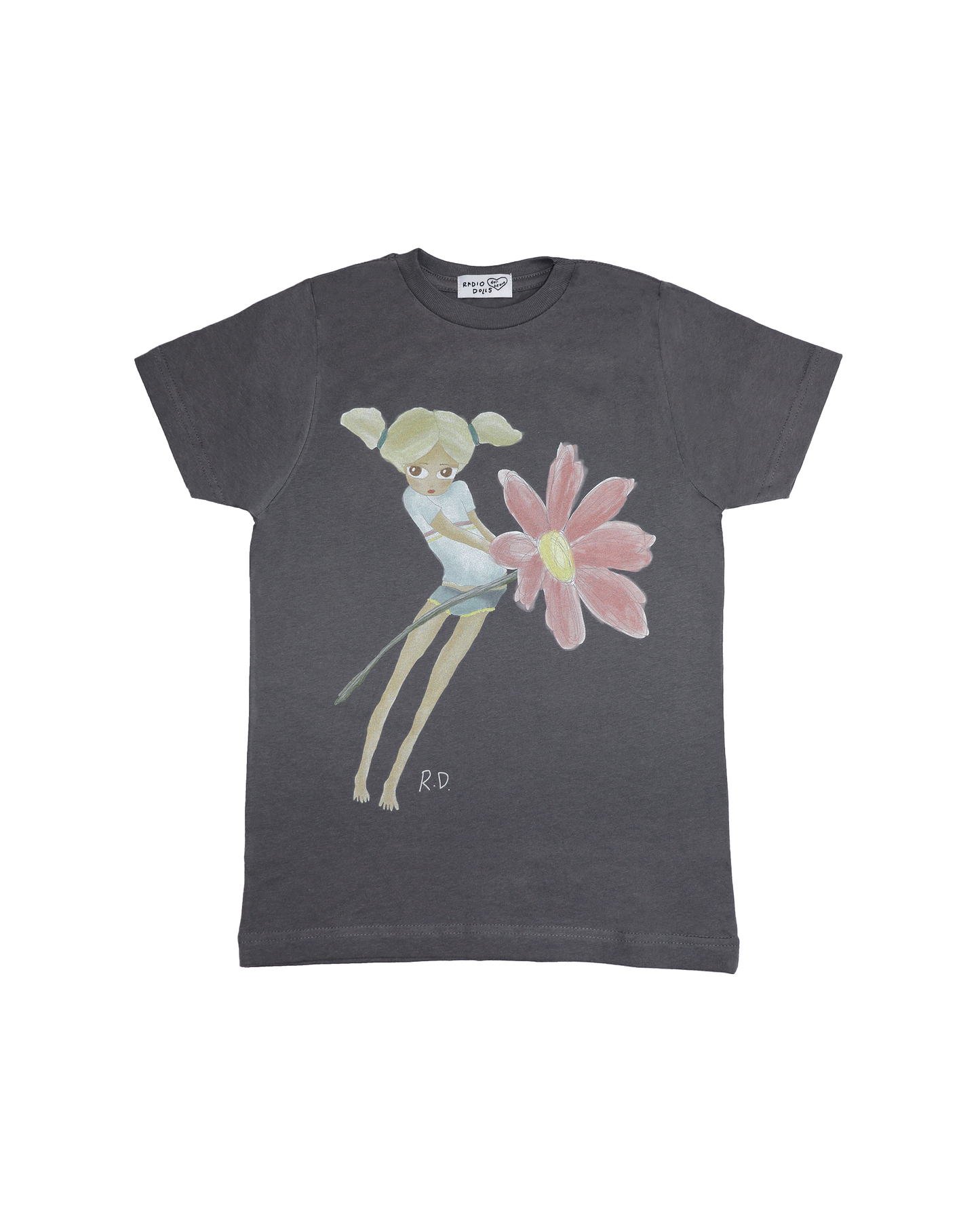 "flower child" baby tee