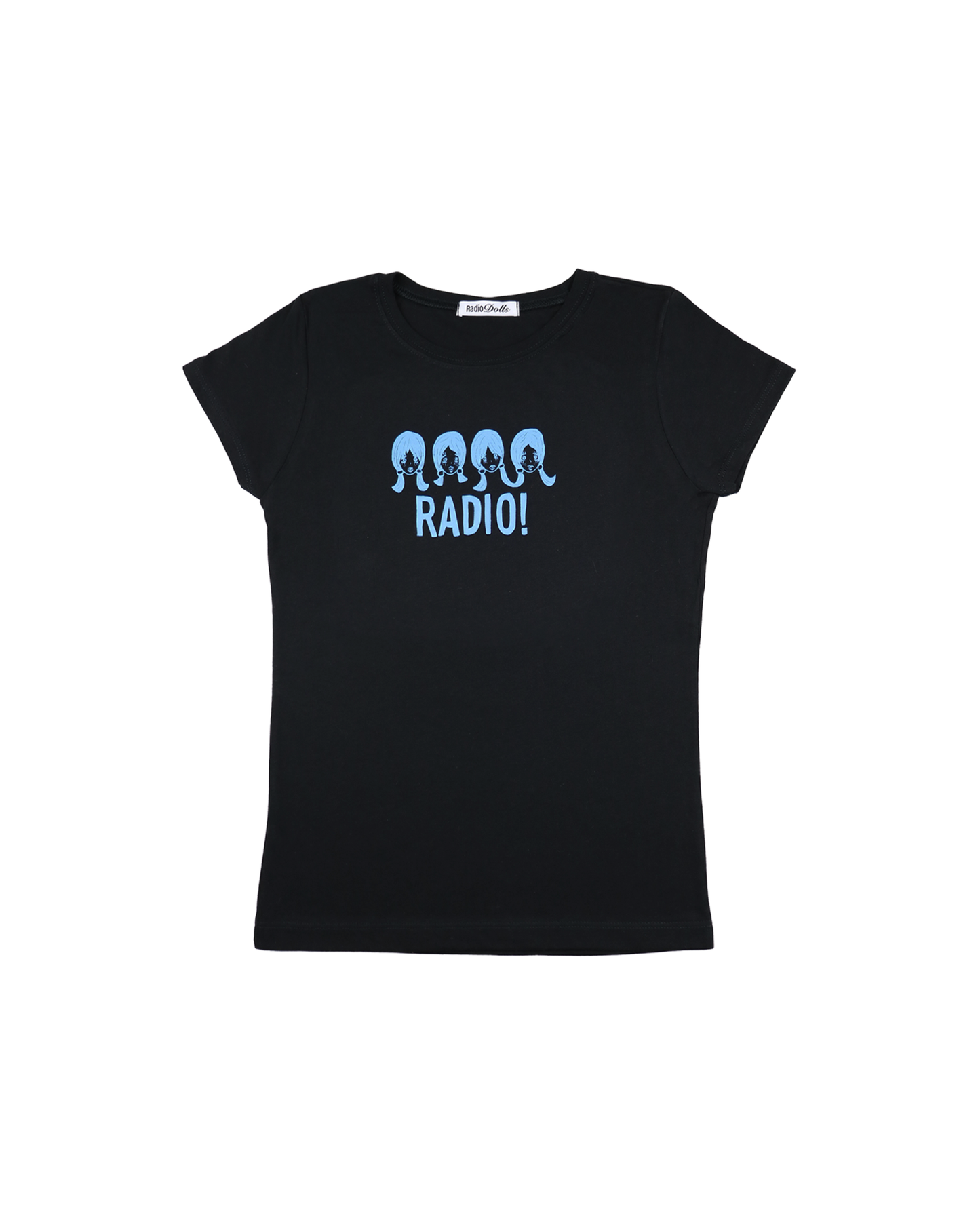 "azul" baby tee