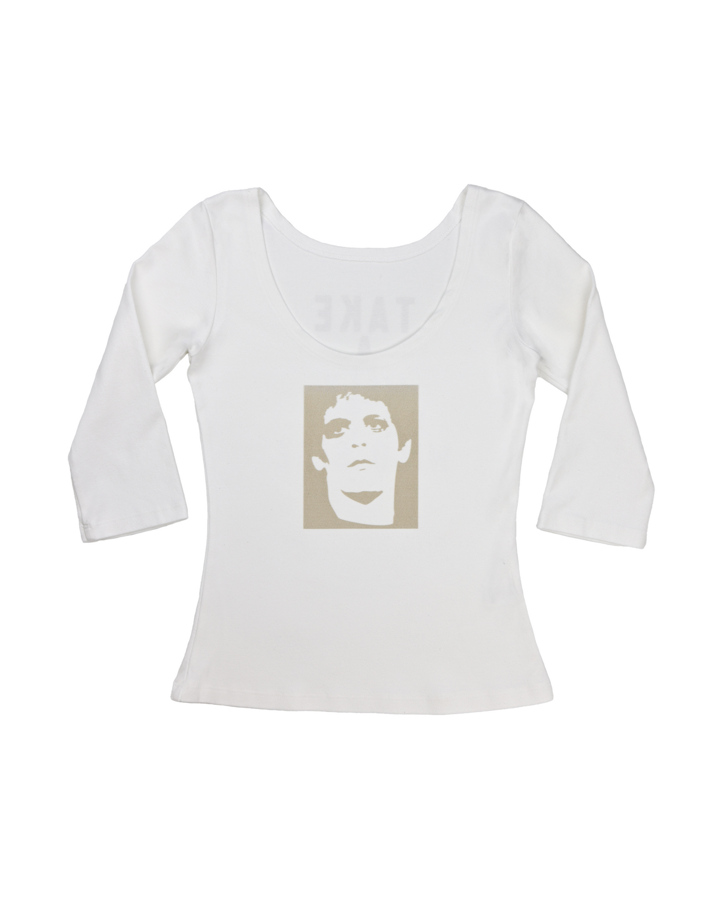 "lou reed" reversible 3/4 sleeve