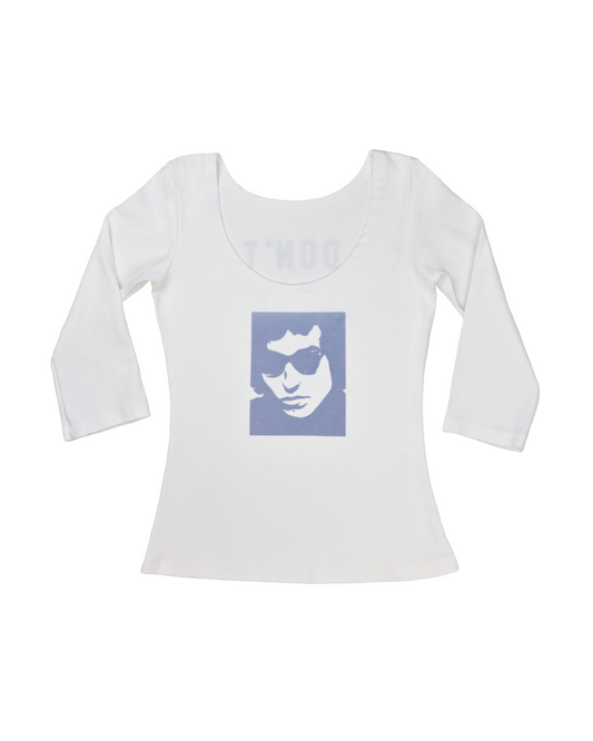 "bob dylan" reversible 3/4 sleeve